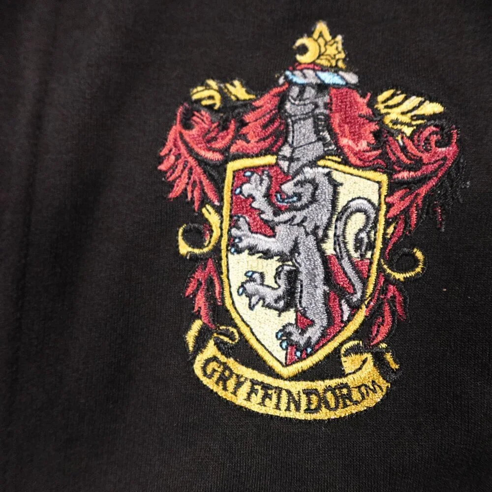 Harry Potter Gryffindor Robe pajama kids XL black NEW‎ NWT
